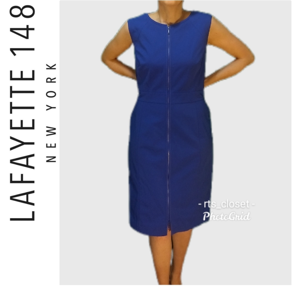 Lafayette 148 zip dress